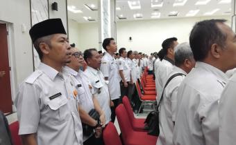 Ketua Bawaslu Sukoharjo Hadiri Sosialisasi Pilkades Serentak 2026, Plt Bupati Tekankan Pesan Berintegritas