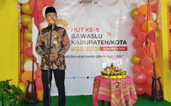 Rayakan HUT ke-8 secara Sederhana, Bawaslu Sukoharjo Pererat Solidaritas Internal