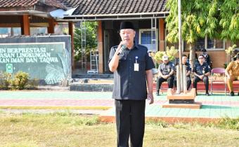 Bawaslu Sukoharjo Sampaikan Sosialisasi pada Pemilihan Ketua OSIS di SMAN 1 Tawangsari
